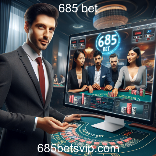 A Experiência Imersiva do Cassino Ao Vivo no 685 Bet
